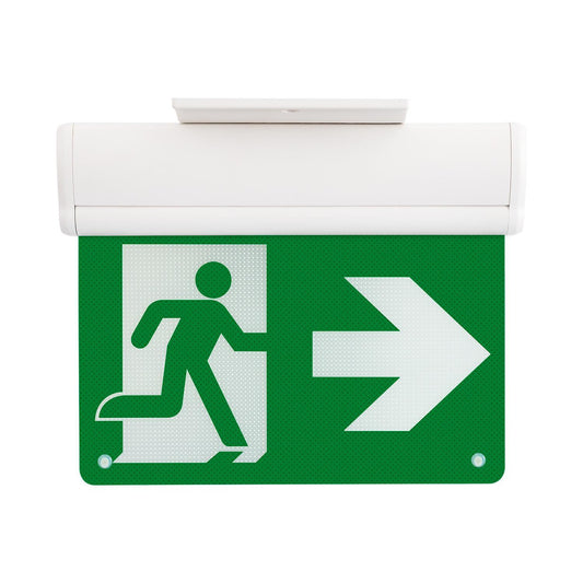 Éclairage de Secours LED 2W Double Face en Saillie IP20