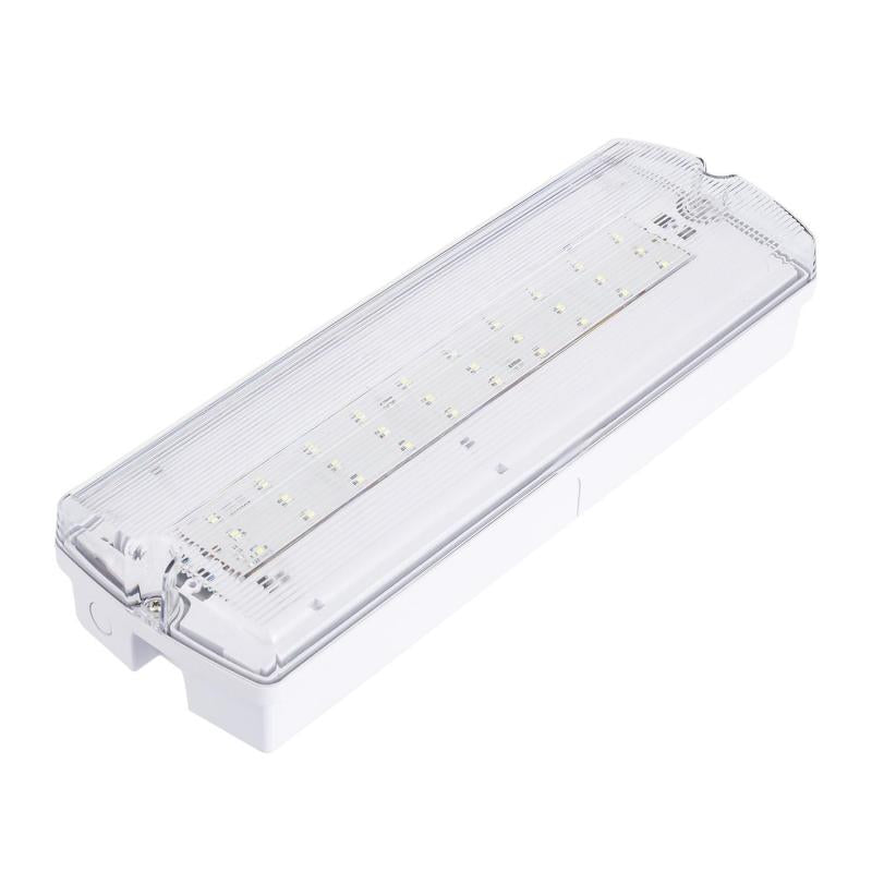 Balise de Secours LED 200lm IP65 3W pour Extérieur
