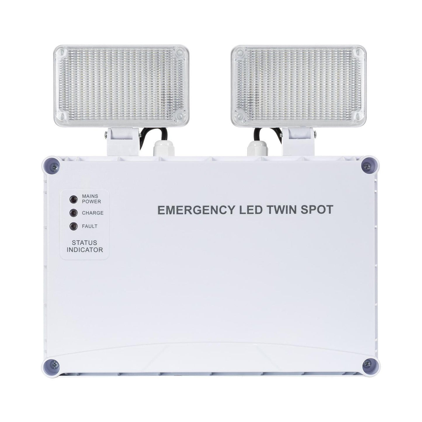 TwinSpot 6W IP65 quadratischer LED-Flutlichtstrahler für den Innen- und Außenbereich
