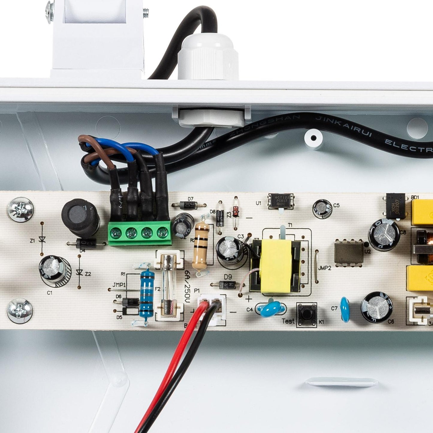 TwinSpot 6W IP65 quadratischer LED-Flutlichtstrahler für den Innen- und Außenbereich
