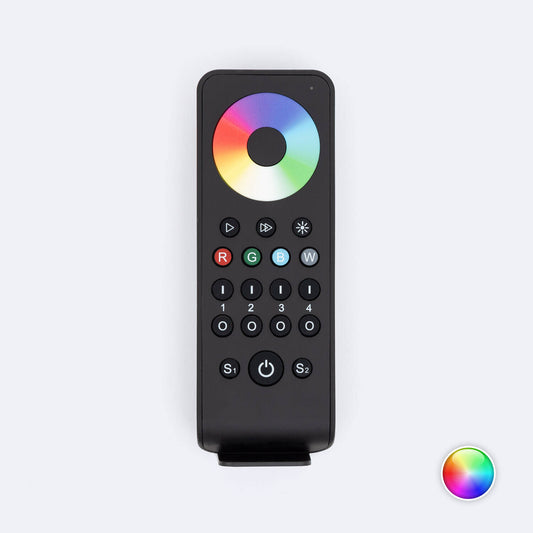 Télécommande RF 4 Zones pour Variateurs LED RGB / RGBW