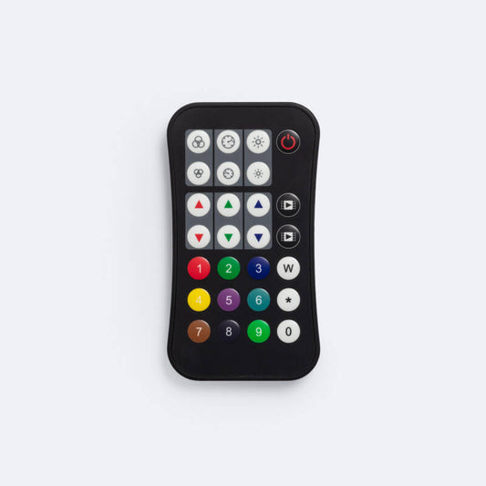 Télécommande RF pour Variateur LED RGBWWIC, IP20, Usage Intérieur