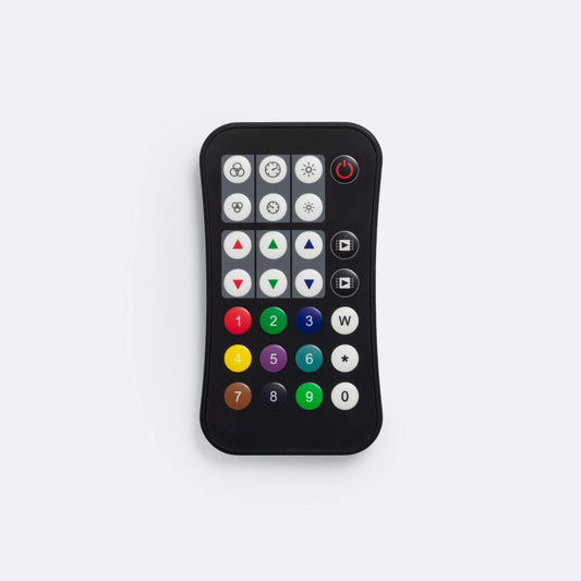 Télécommande RF pour Variateur LED RGBWWIC, IP20, Usage Intérieur