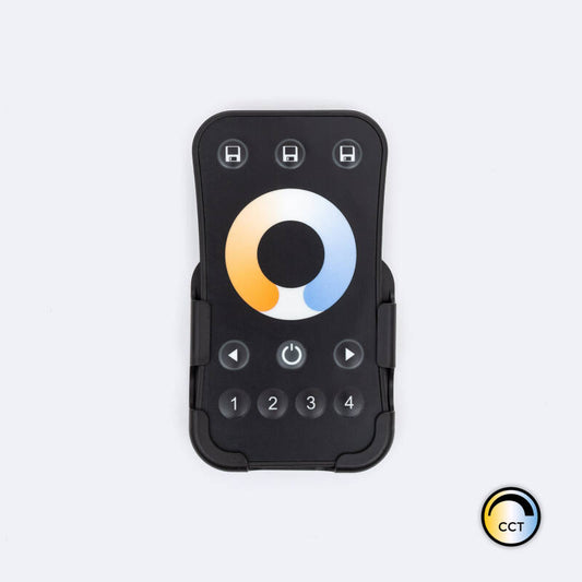 Télécommande RF En Saillie pour Variateurs 4 Zones, IP20, Usage Intérieur