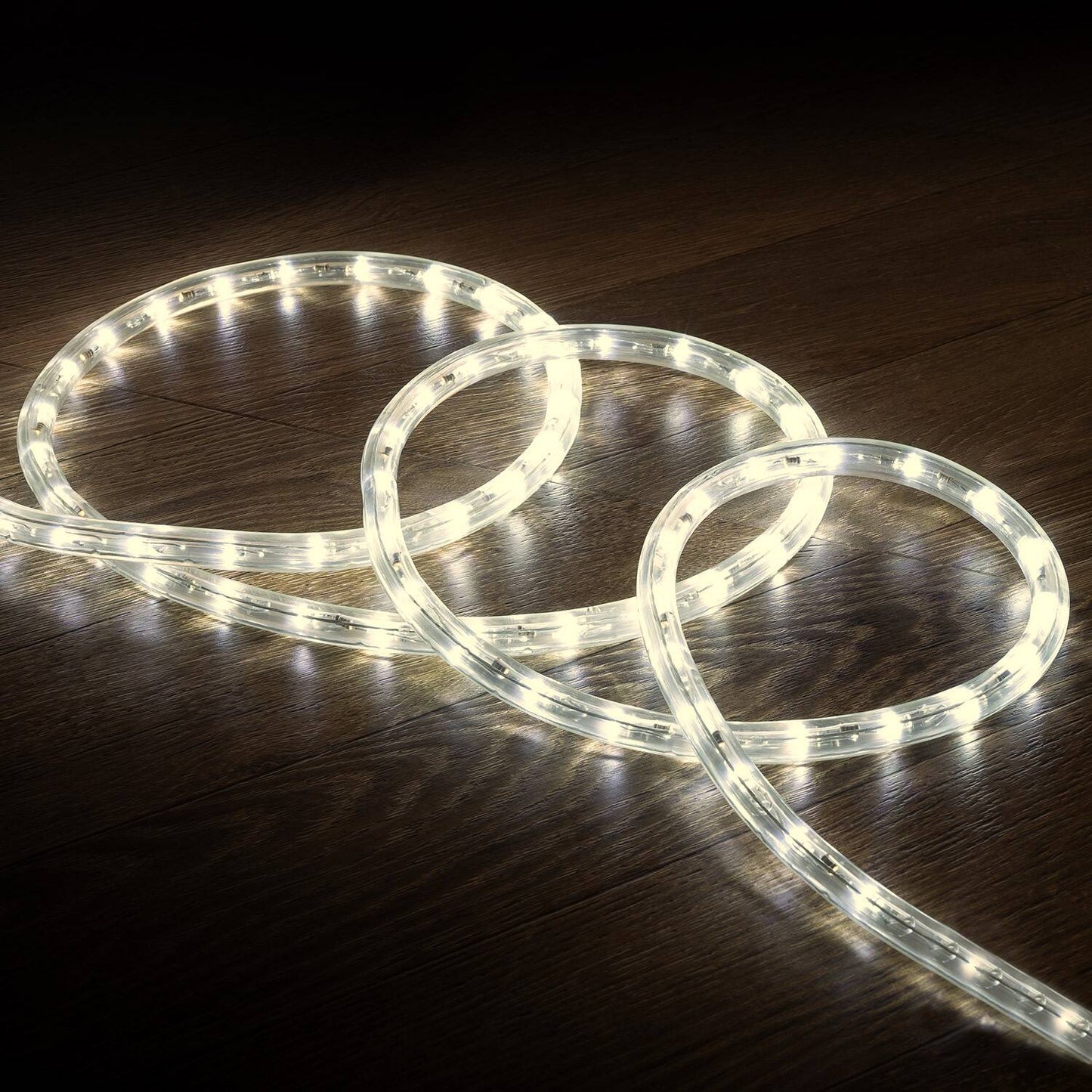 Gaine LED Ronde 220V 2.5W/m IP65 Extérieur/Intérieur, Coupe 100cm