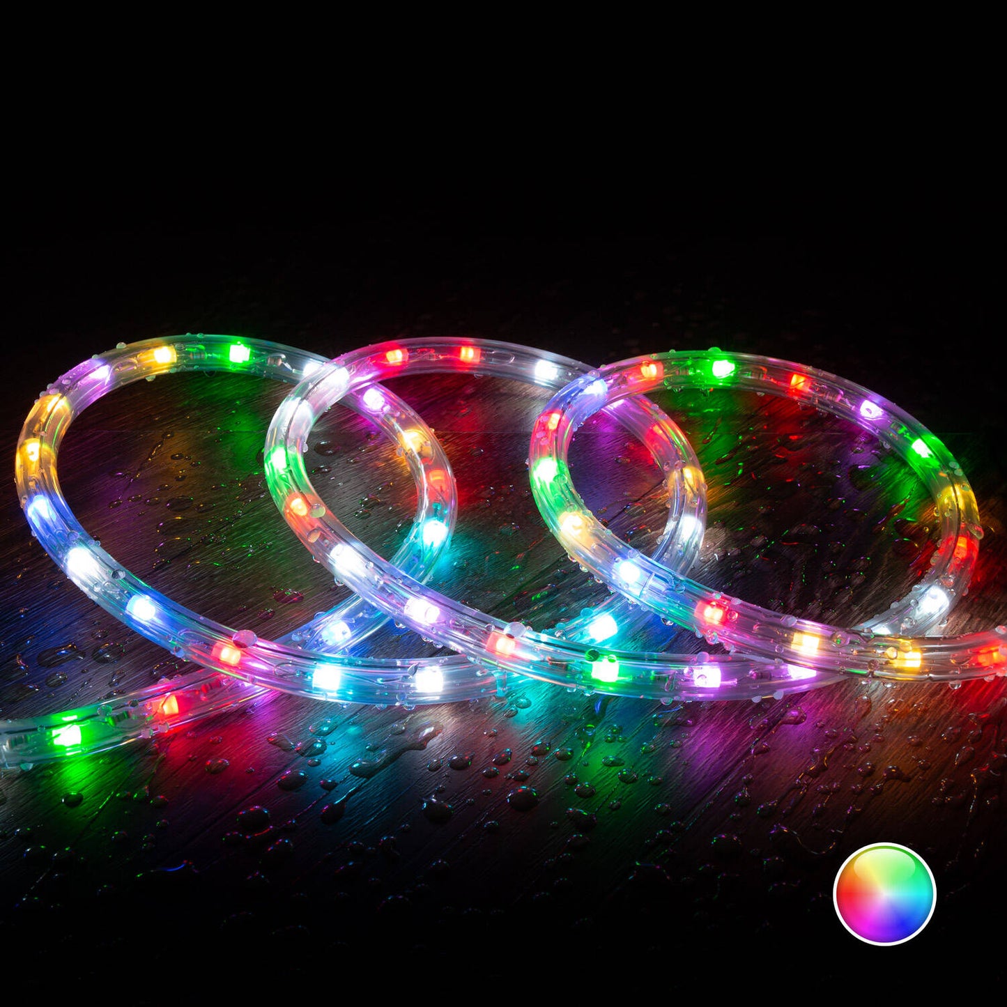 Gaine LED Ronde 220V 2.5W/m IP65 Extérieur/Intérieur