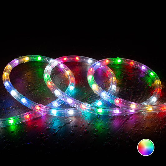 Gaine LED Ronde 220V 2.5W/m IP65 Extérieur/Intérieur
