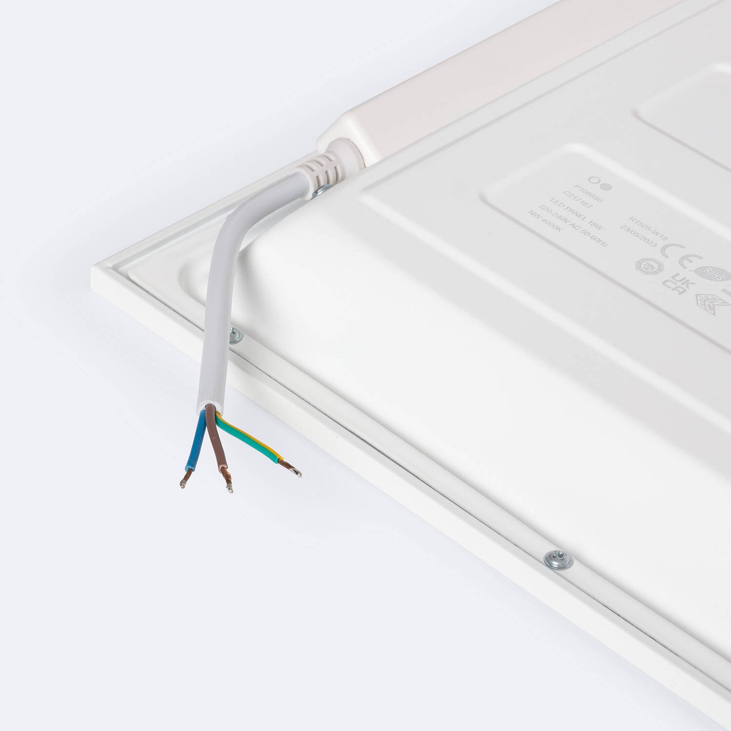 Panneau LED 30x30cm 18W IP20 1800lm Installation Faux Plafond