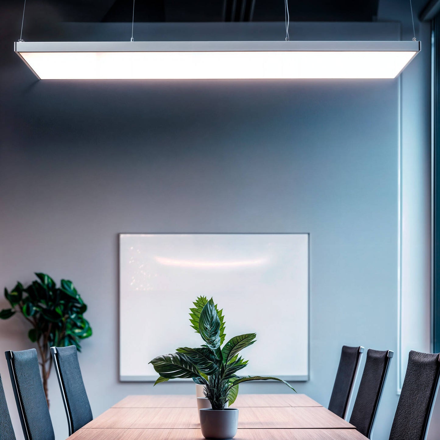 Panneau LED 120x60 cm 60W 6000lm IP40 Non-Dimmable avec Kit Suspension