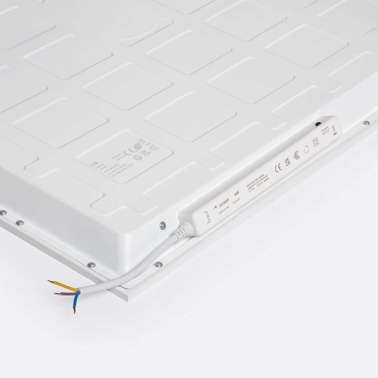 Panneau LED 60x60cm 40W 4000lm IP20 Installation Faux Plafond