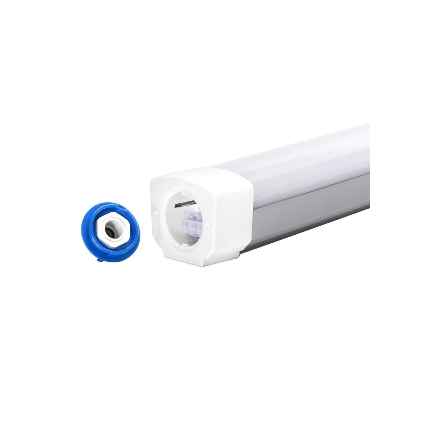 Réglette LED Étanche 120cm 40W 6000lm IP65 Aluminium Non Dimmable
