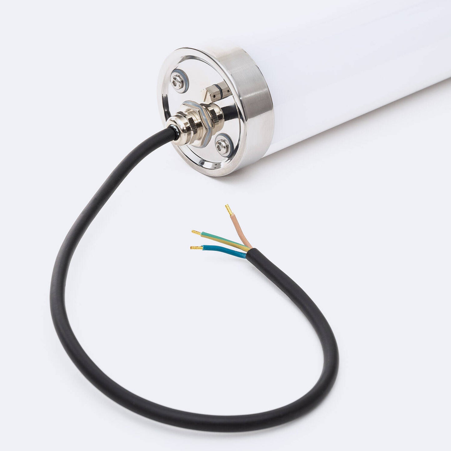 Réglette Étanche LED 120cm 40W IP69K, Résistante aux Chocs IK10