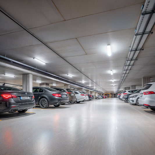 Réglette LED Étanche 120cm 40W, 5600lm, IP65, Installation en Saillie