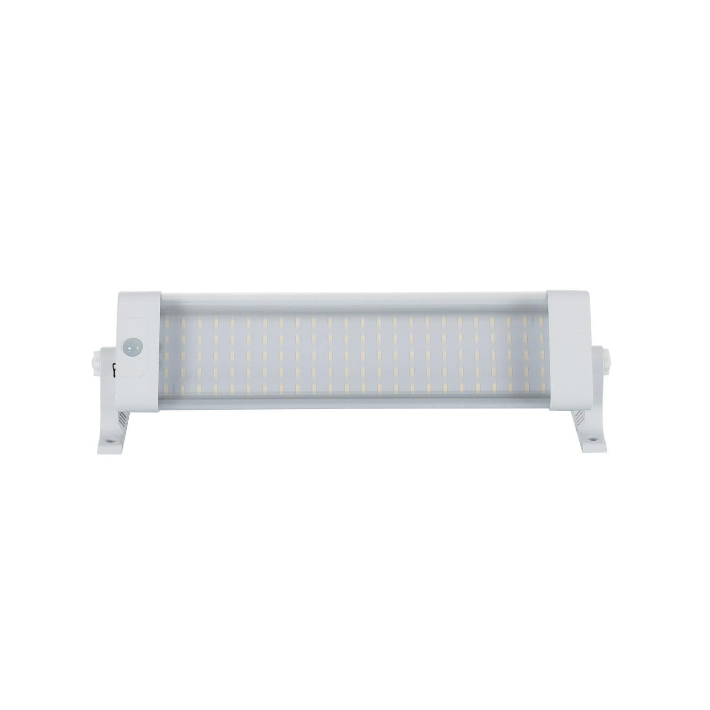 Réglette Solaire LED 44cm 10W IP65 Étanche avec Détecteur PIR