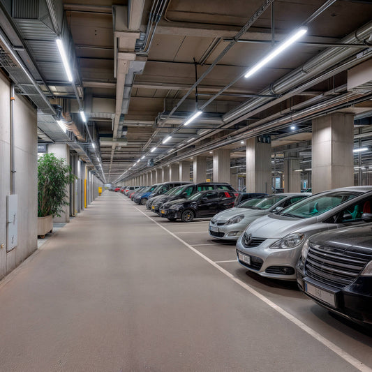 Réglette LED Étanche 150cm 60W, 8400lm, IP65, Installation En Saillie
