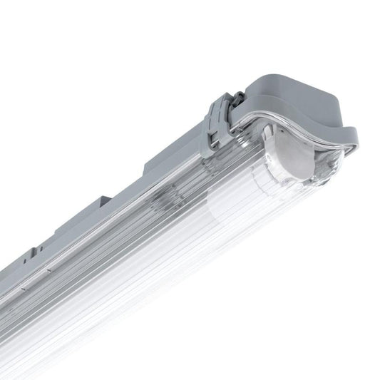 Réglette Étanche Slim 120cm IP65, IK10, Non-Dimmable pour Tube T8