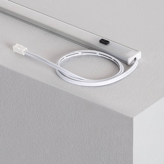 Ruban LED 500mm 5W, Installation en Saillie, Aluminium
