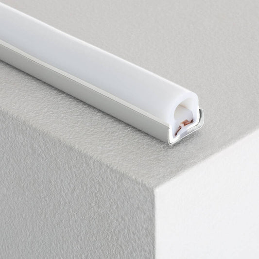 Profilé Aluminium 1m pour Néon LED Flexible 7.5W/m 220V Semi-circulaire IP67