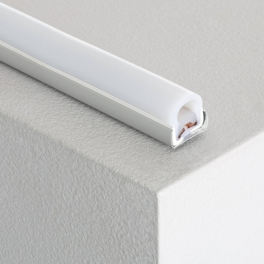 Profilé Aluminium 1m pour Néon LED Flexible 7.5W/m 220V Semi-circulaire IP67
