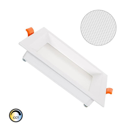 Dalle LED Carrée 10W Encastrée IP40 UGR 17 Non-Dimmable