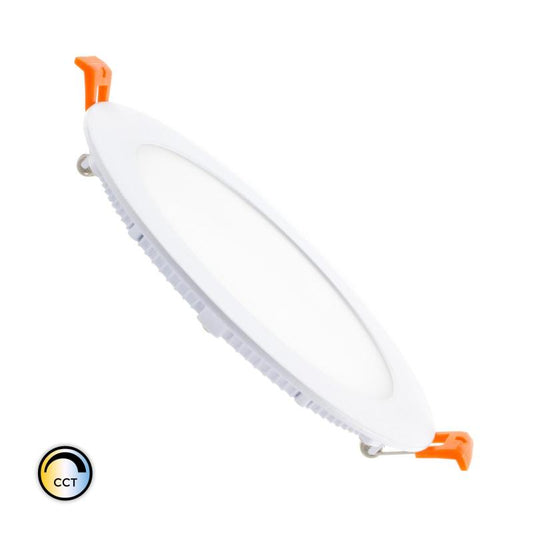 Dalle LED Encastrée 12W Ronde IP20 Dimmable avec Télécommande