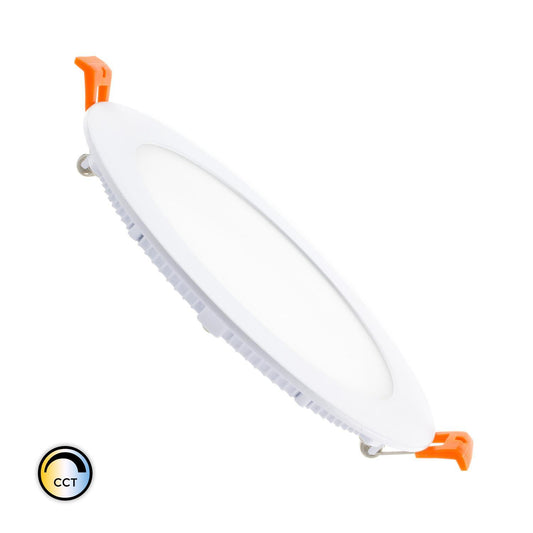 Dalle LED Encastrée 12W Ronde IP20 Dimmable avec Télécommande