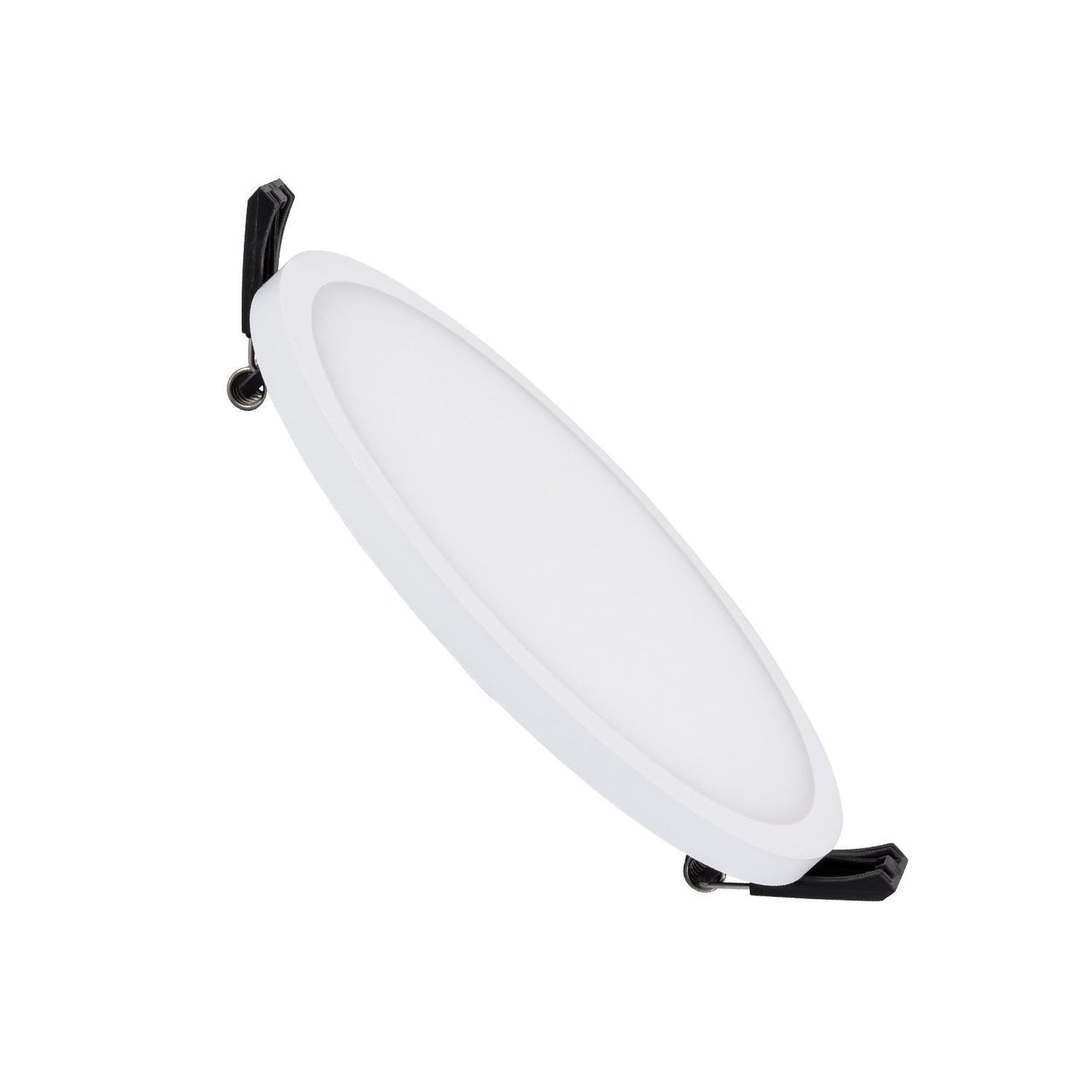 Dalle LED Ronde 15W, Ø 130 mm, IP44, Non Dimmable, Installation Encastrée