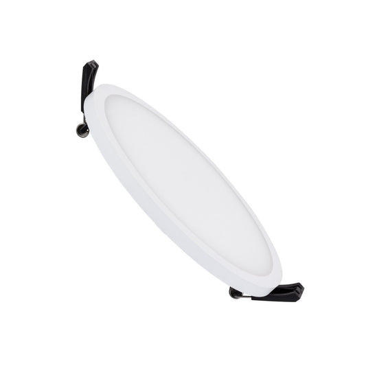 Dalle LED Ronde 15W, Ø 130 mm, IP44, Non Dimmable, Installation Encastrée