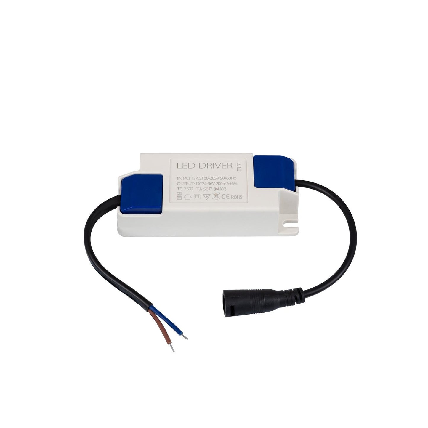Dalle LED Ronde 15W, Ø 130 mm, IP44, Non Dimmable, Installation Encastrée