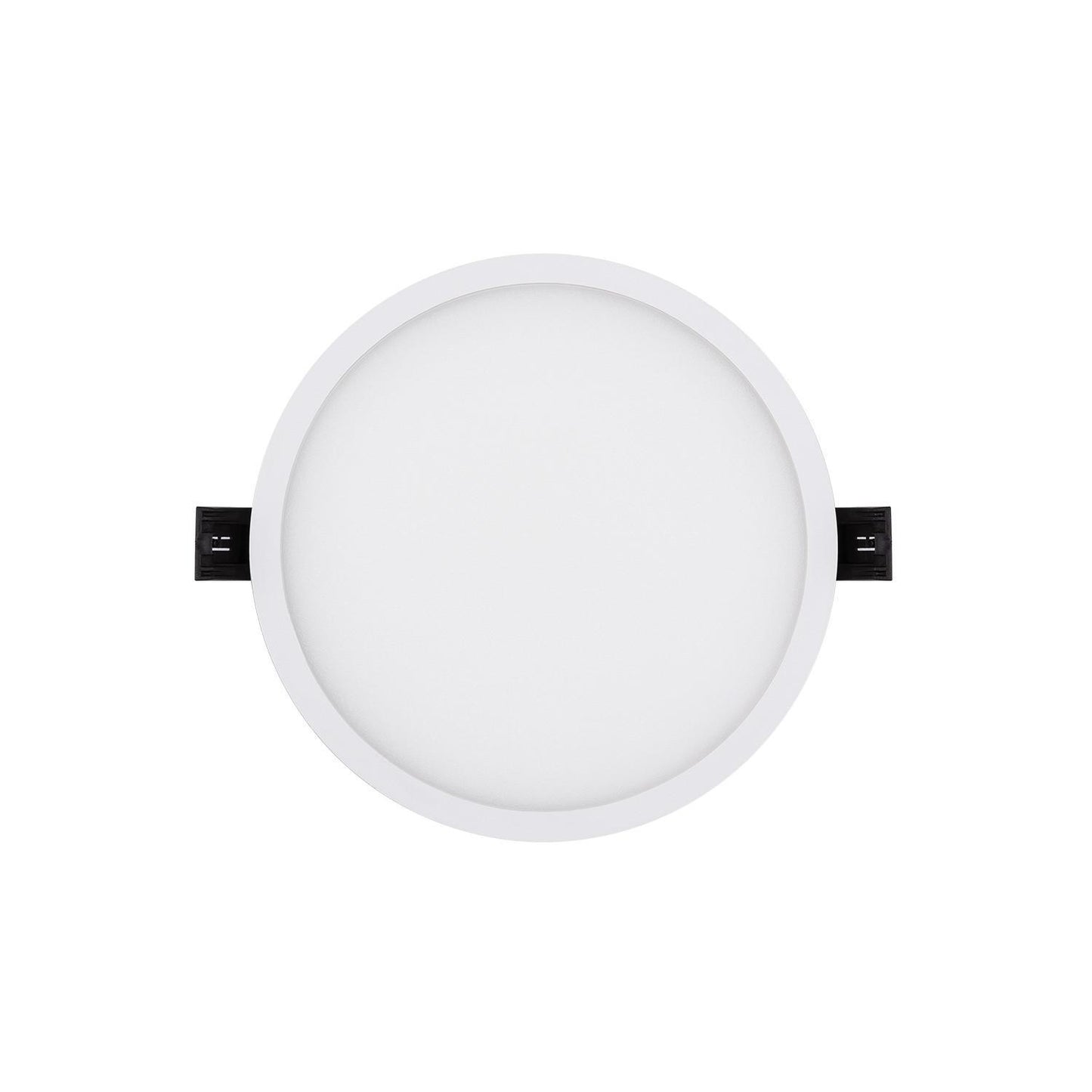 Dalle LED Ronde 15W, Ø 130 mm, IP44, Non Dimmable, Installation Encastrée