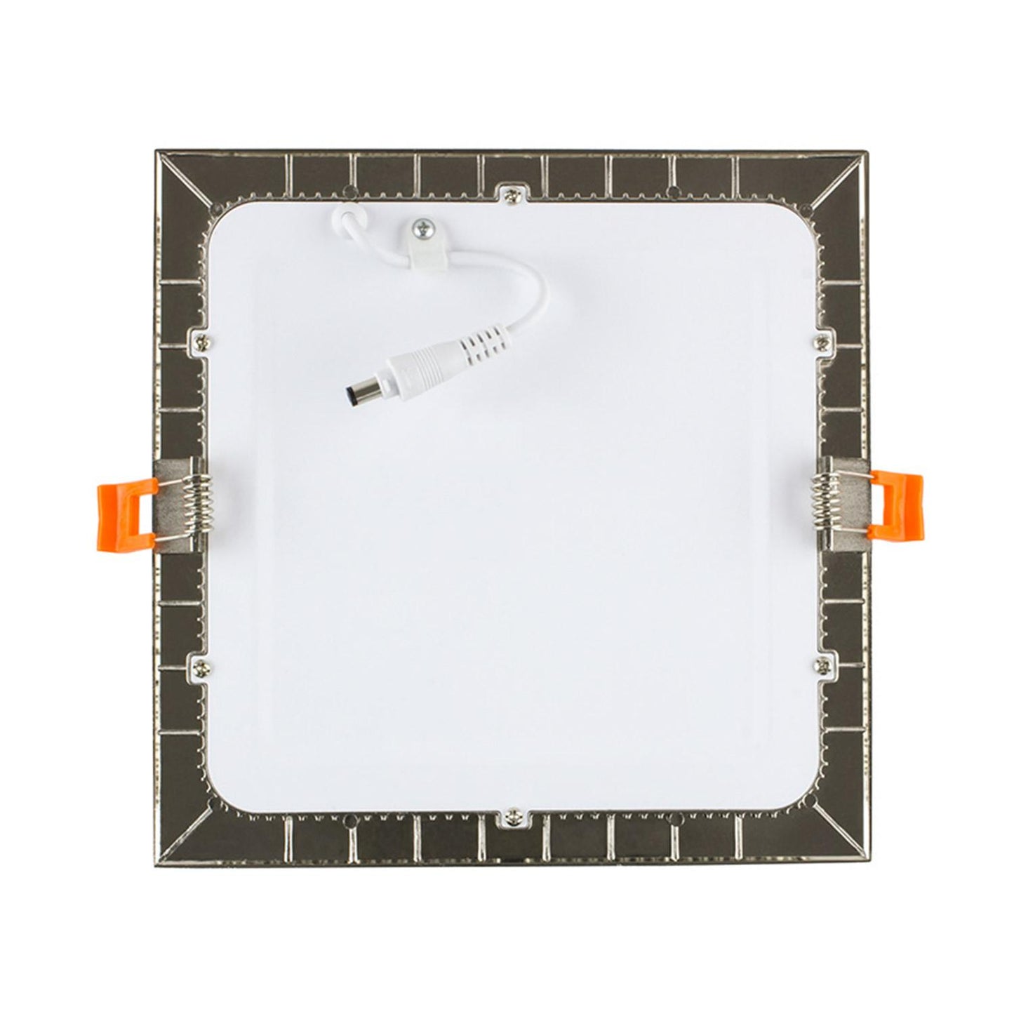 Dalle LED Carrée 15W Encastrée IP20 Aluminium Argenté