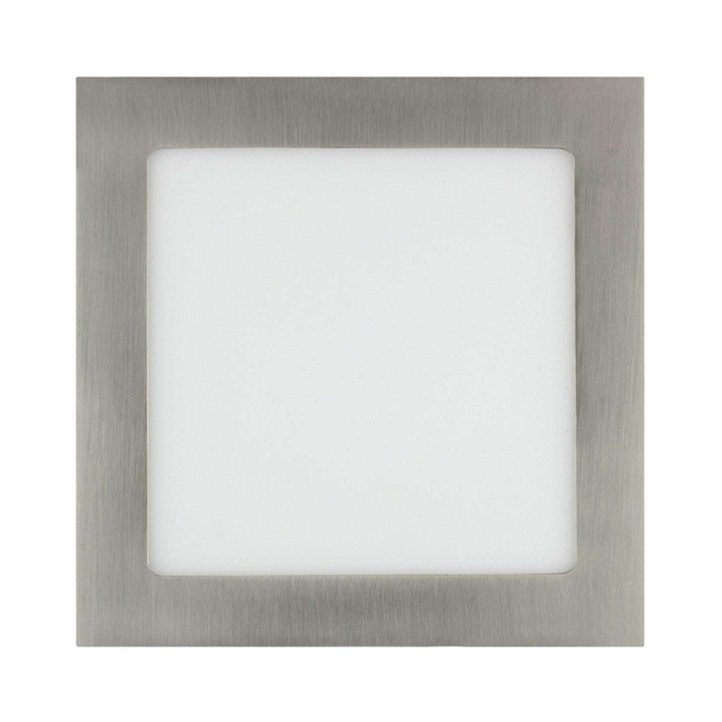Dalle LED Carrée 15W Encastrée IP20 Aluminium Argenté