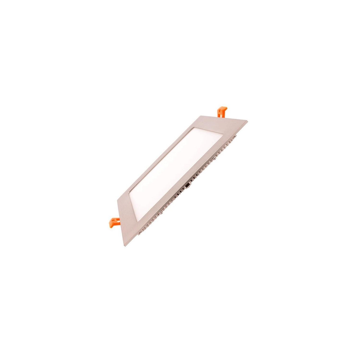 Dalle LED Carrée 15W Encastrée IP20 Aluminium Argenté