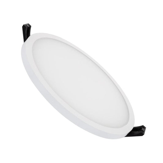 Dalle LED Ronde 16W, Ø135mm, IP40, Non Dimmable, Installation Encastrée