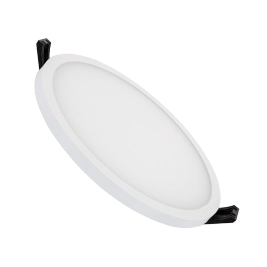 Dalle LED Ronde 16W, Ø135mm, IP40, Non Dimmable, Installation Encastrée
