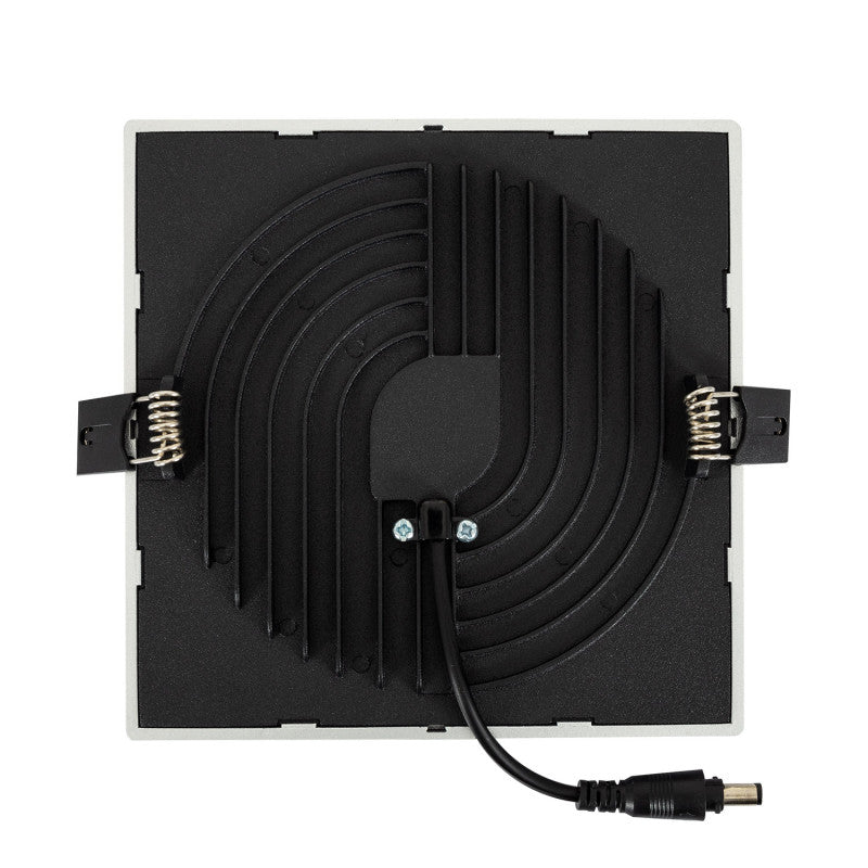 Dalle LED Carrée 16W IP44 Non-Dimmable Installation Encastrée