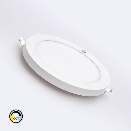 Dalle LED 18W Ronde avec Détecteur PIR, Ø50-170 mm, IP20, Non Dimmable