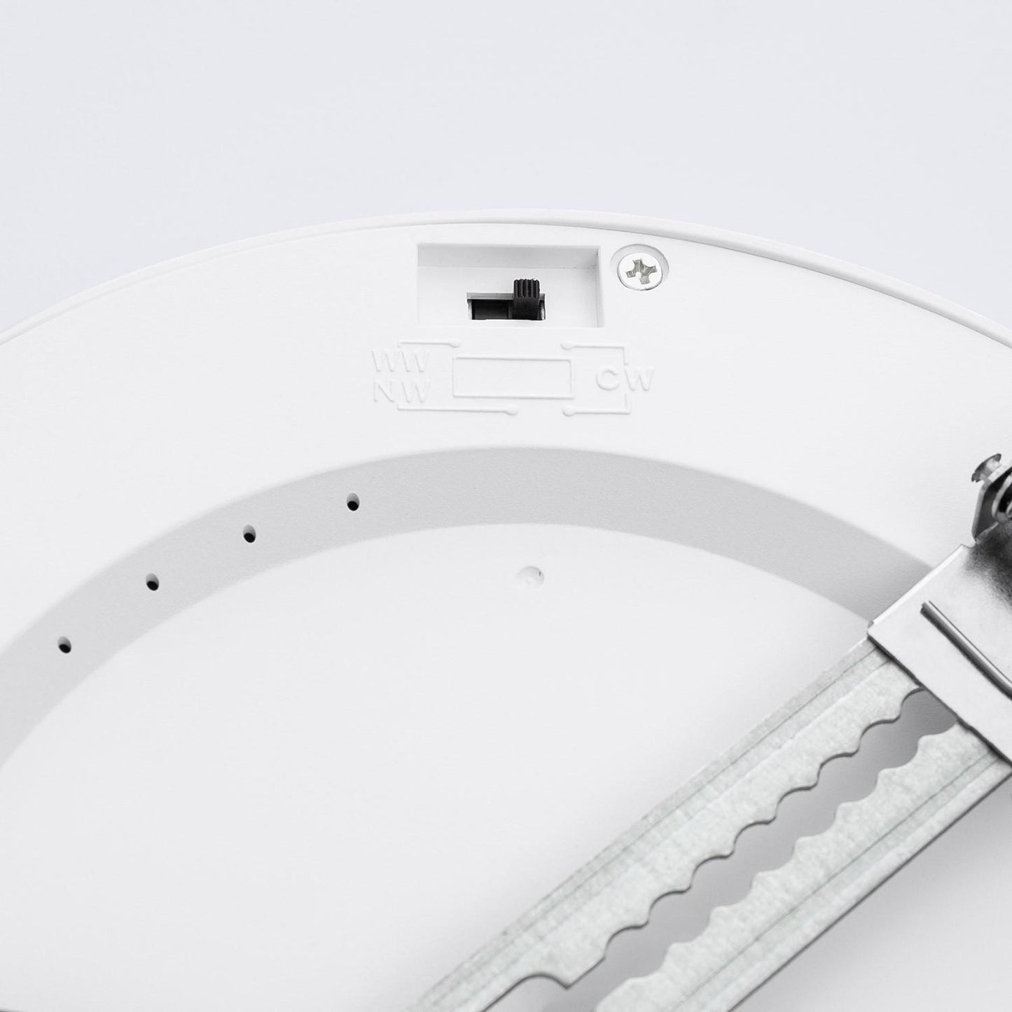 Dalle LED 18W Ronde avec Détecteur PIR, Ø50-170 mm, IP20, Non Dimmable