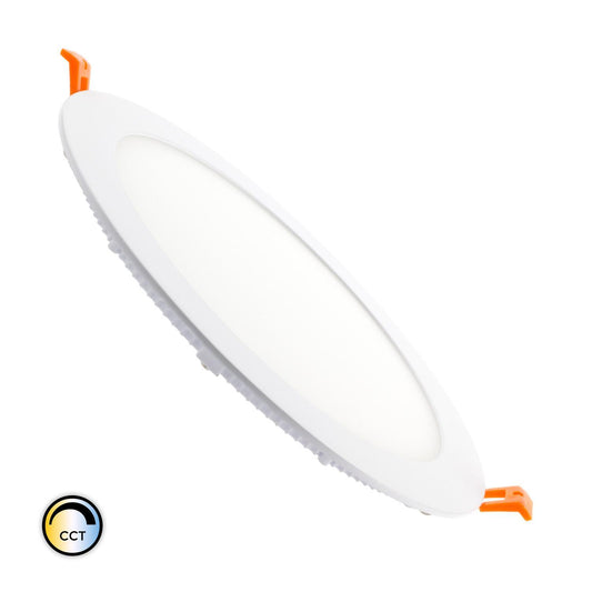 Dalle LED 18W Ronde Encastrée IP20 Dimmable avec Télécommande