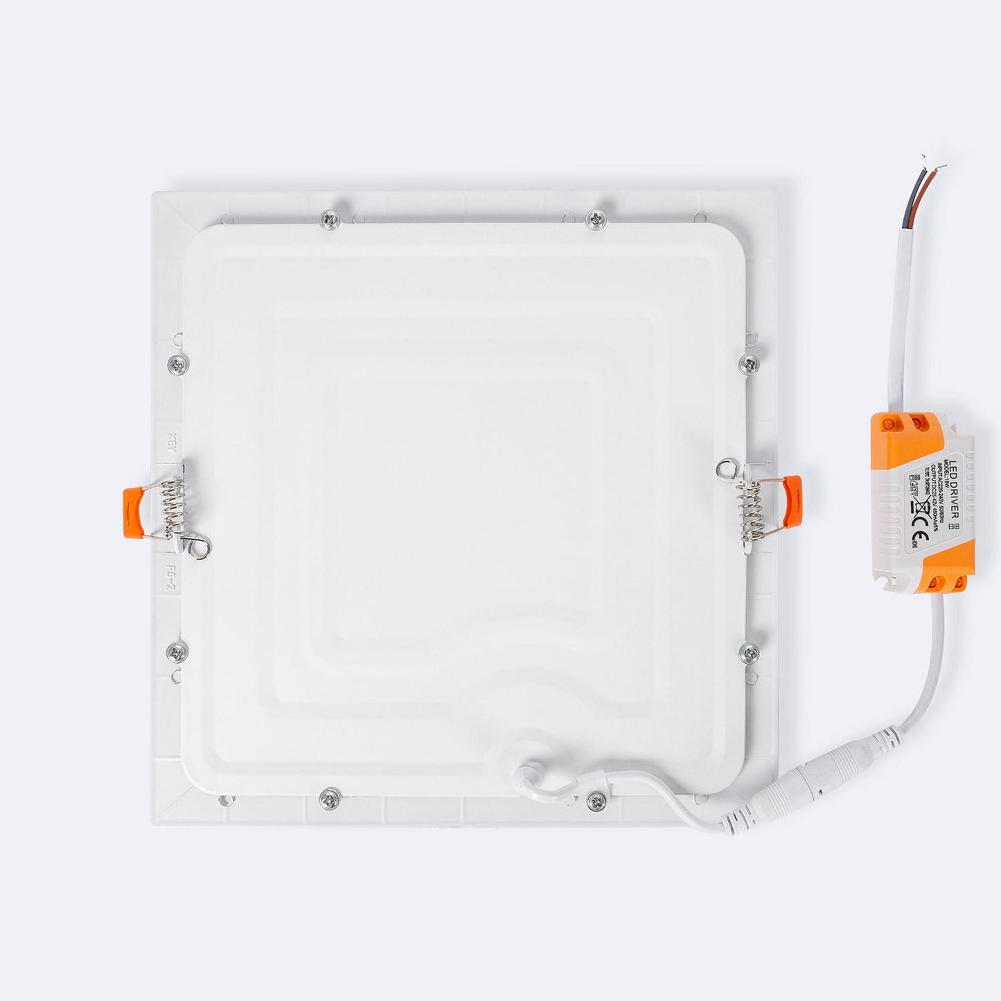 Dalle LED 18W Carrée Encastrée IP20 Pack de 2
