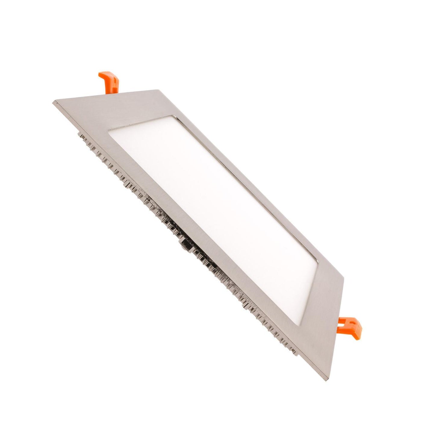 Dalle LED Carrée 18W Encastrée Argentée IP20 IK05