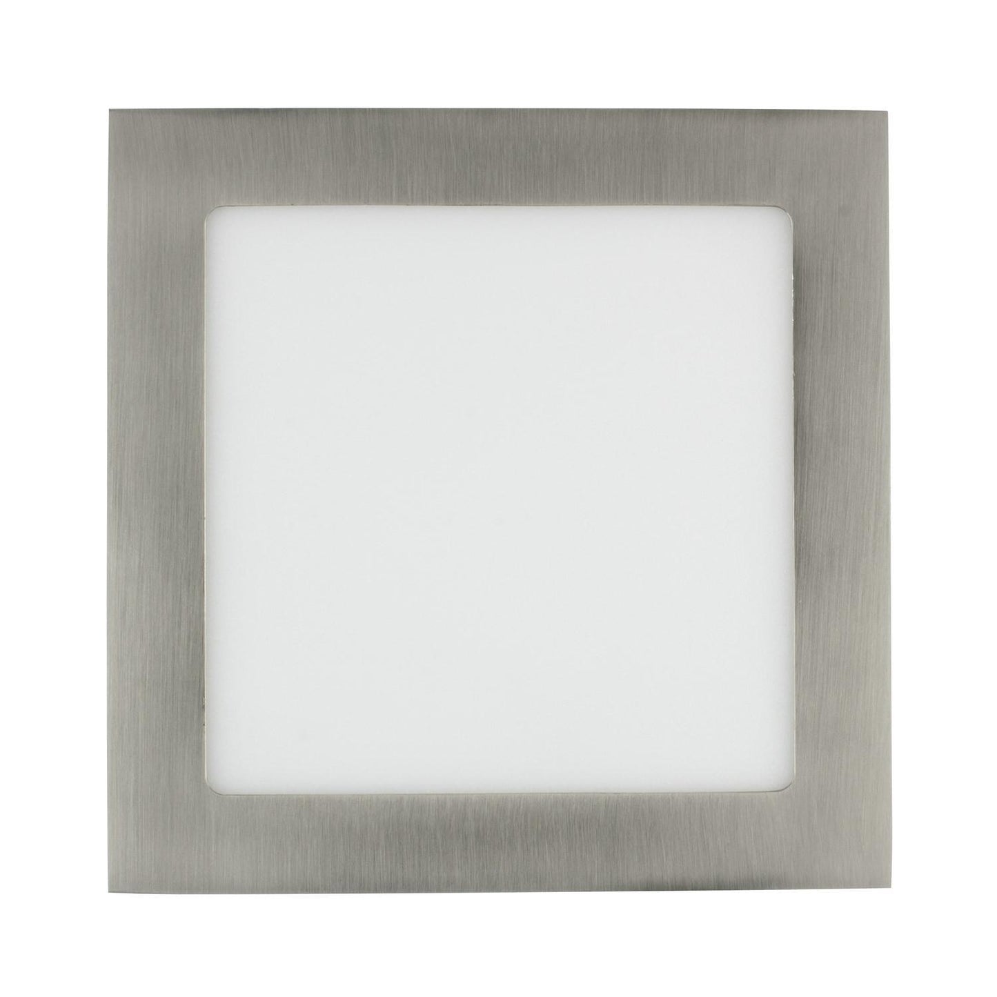 Dalle LED Carrée 18W Encastrée Argentée IP20 IK05