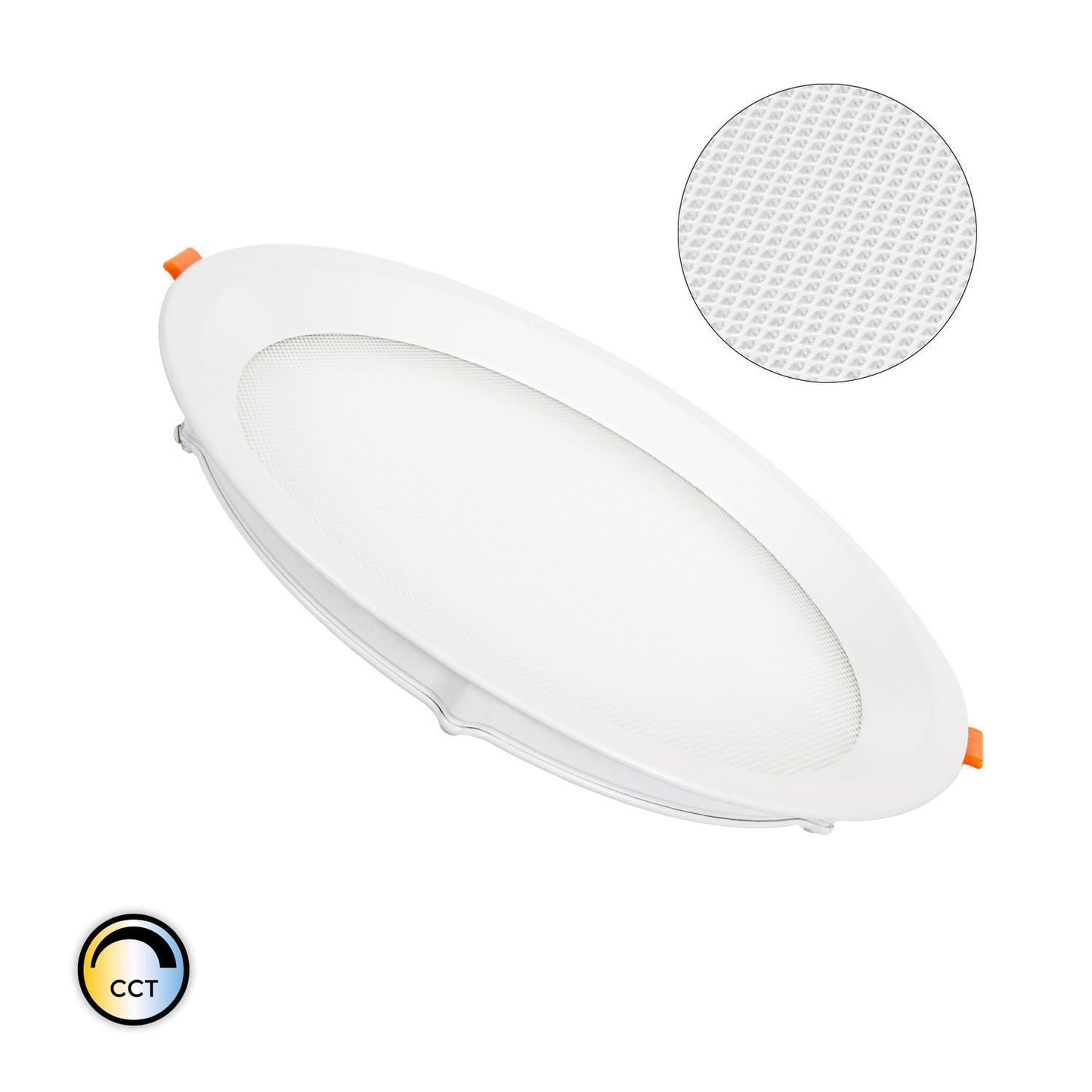 Dalle LED Encastrable 20W Ronde IP40 Non Dimmable pour Intérieur
