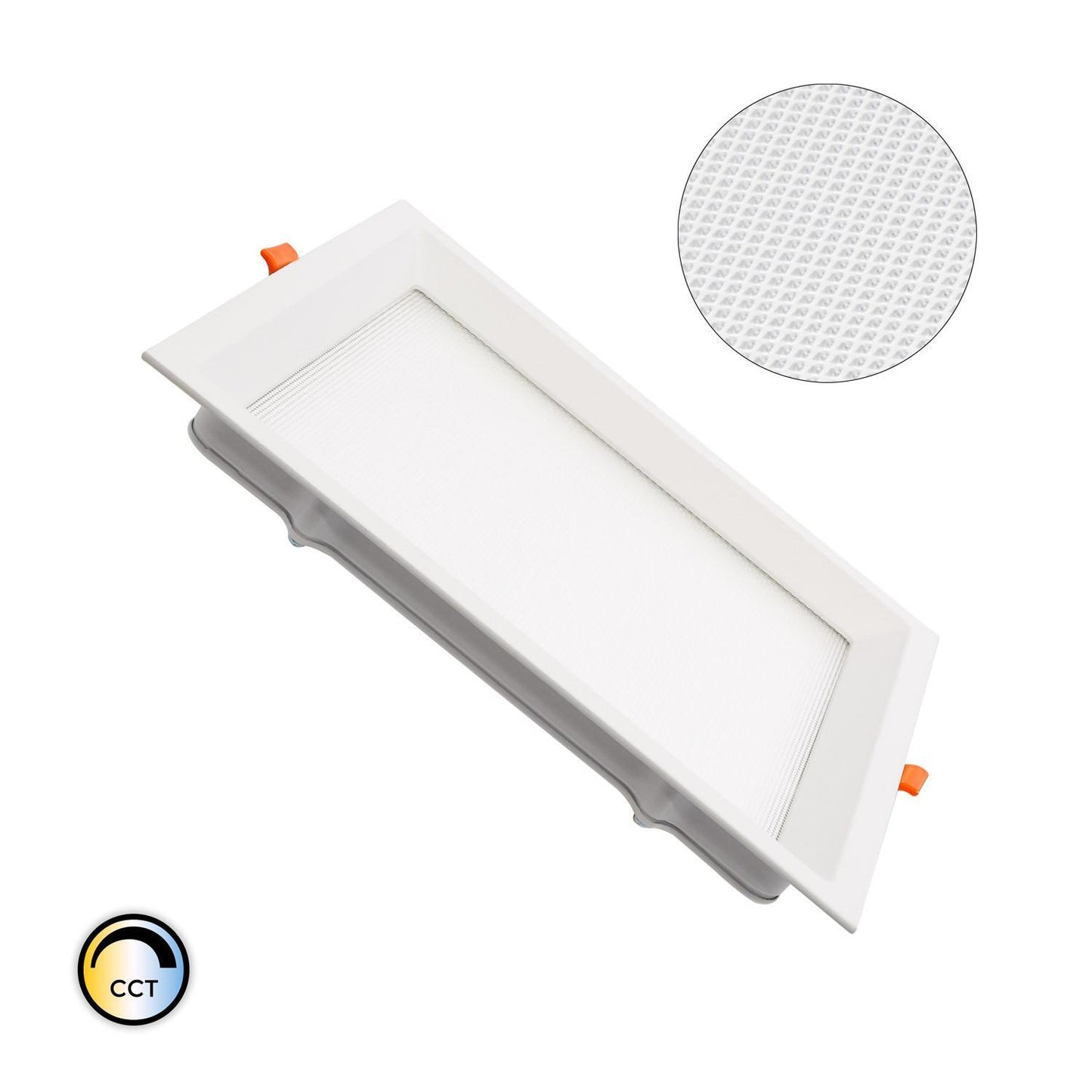 Dalle LED Carrée 20W 200x200mm IP40 Non-Dimmable pour Intérieur