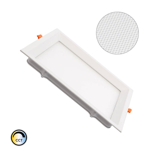 Dalle LED Encastrée 16W Carrée IP40 Non-Dimmable pour Intérieur
