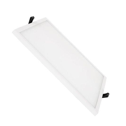 Dalle LED Carrée 30W High Lumen, IP44, UGR 19, Installation Encastrée, Ø 200 mm