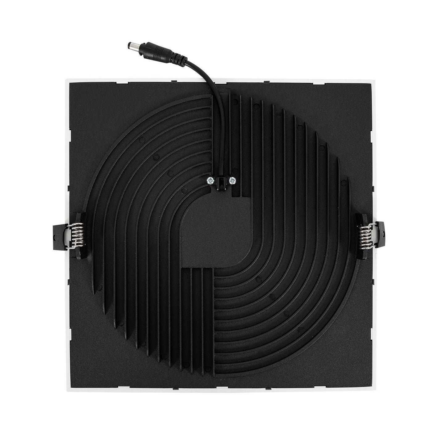 Dalle LED Carrée 30W High Lumen, IP44, UGR 19, Installation Encastrée, Ø 200 mm