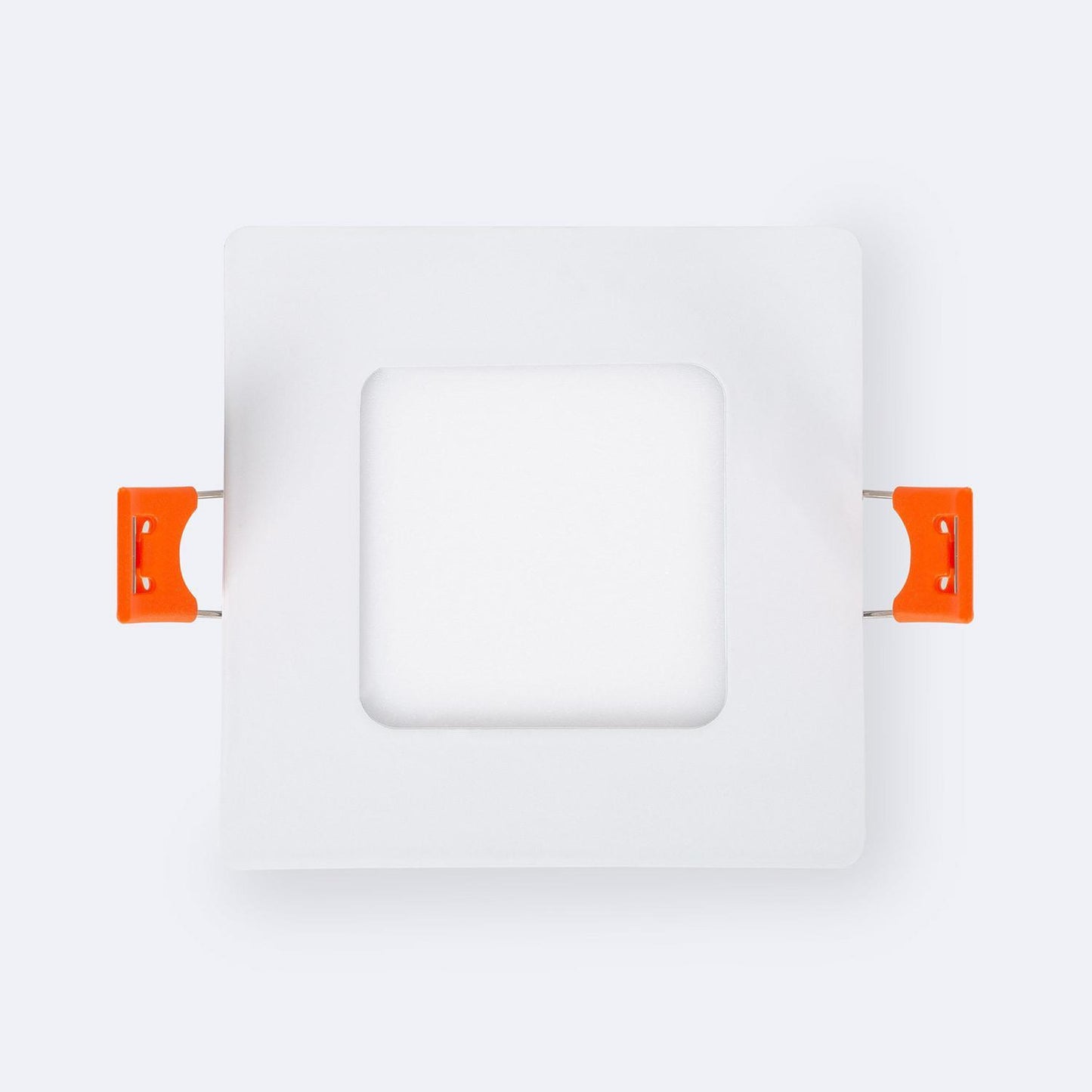 Dalle LED 3W Carrée Encastrée, IP20, 300 lm, Aluminium - Pack de 2