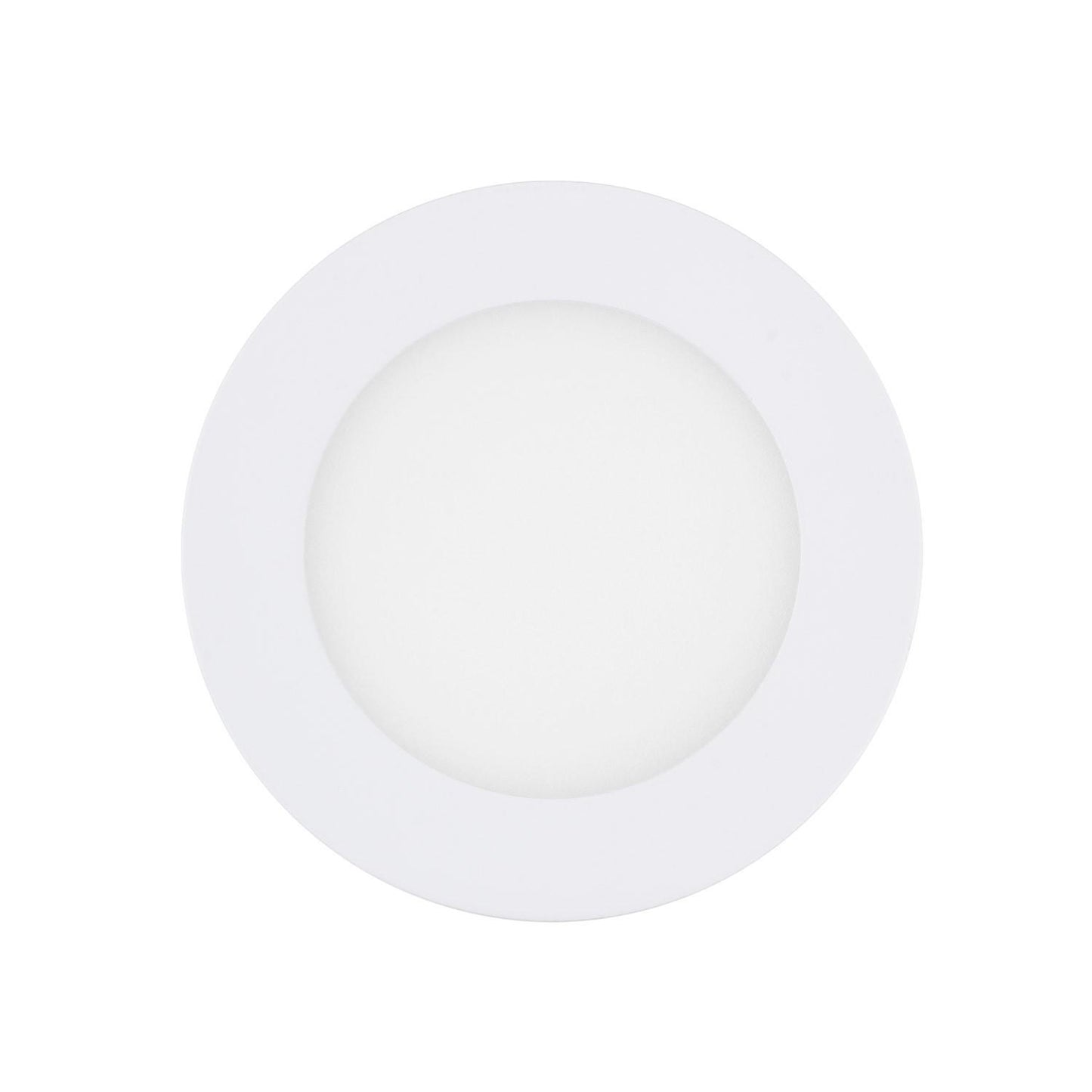 Dalle LED 6W Ronde Extra-Plate, IP20, Non-Dimmable, Installation Encastrée