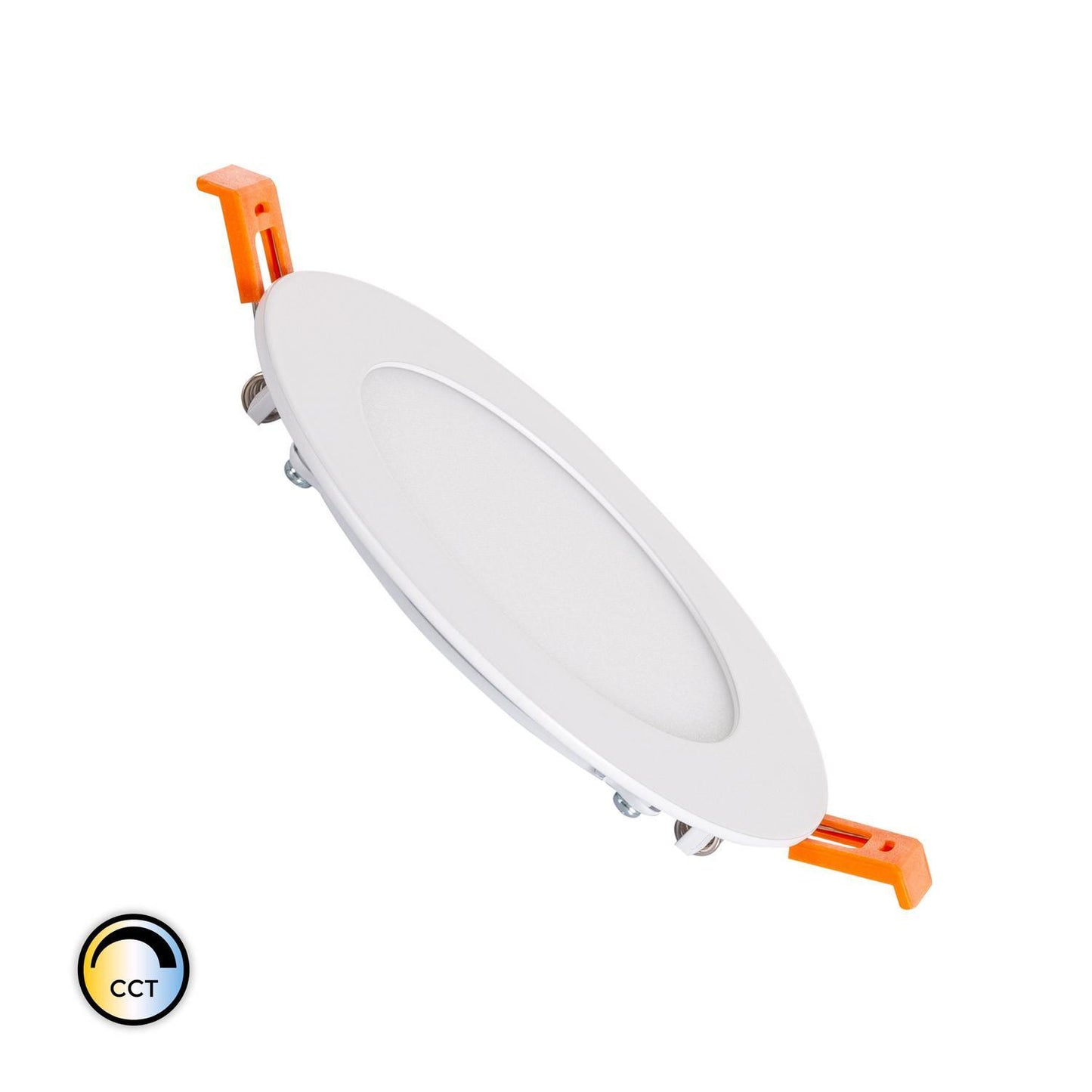 Dalle LED Encastrée 6W Ronde IP20 Dimmable avec Télécommande